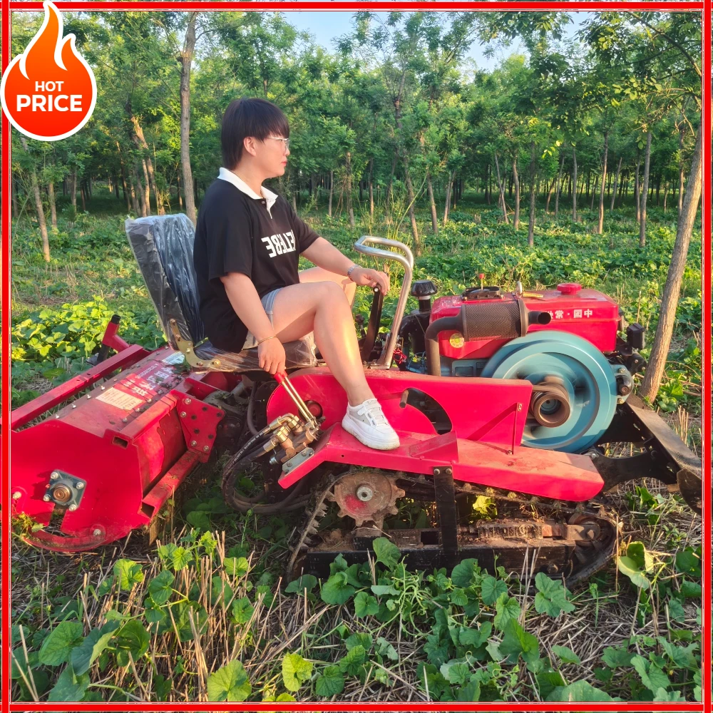 

Track-Type Tiller, Multi-Functional Weeding, Easy to Operate, Orchard-Specific, Wholesale Direct Supply Pric