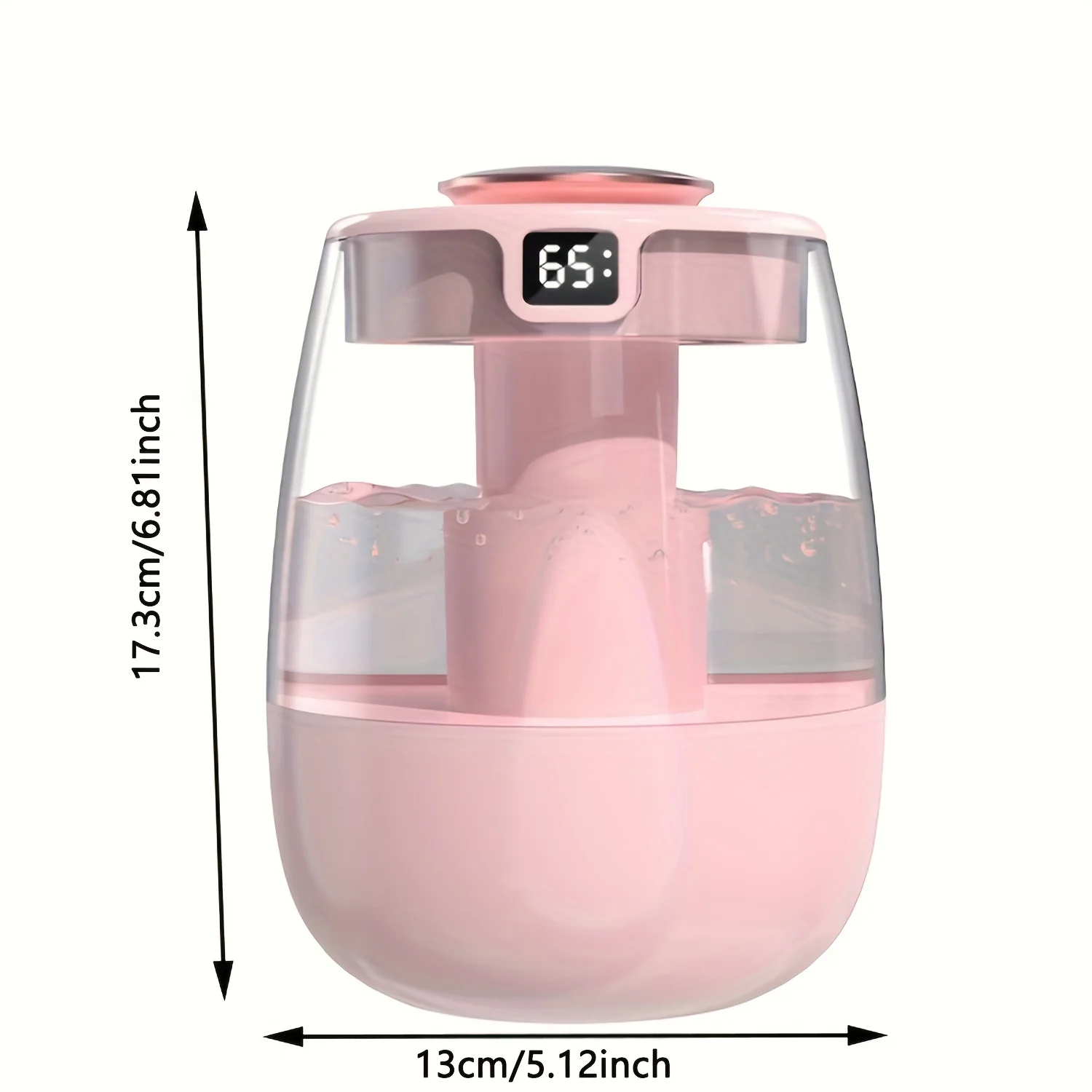 Dual Spray Large Capacity Humidifier, Multi‑Color Night Light Large Mist Volume Desktop Humidifier for Home Bedroom Office, Deco