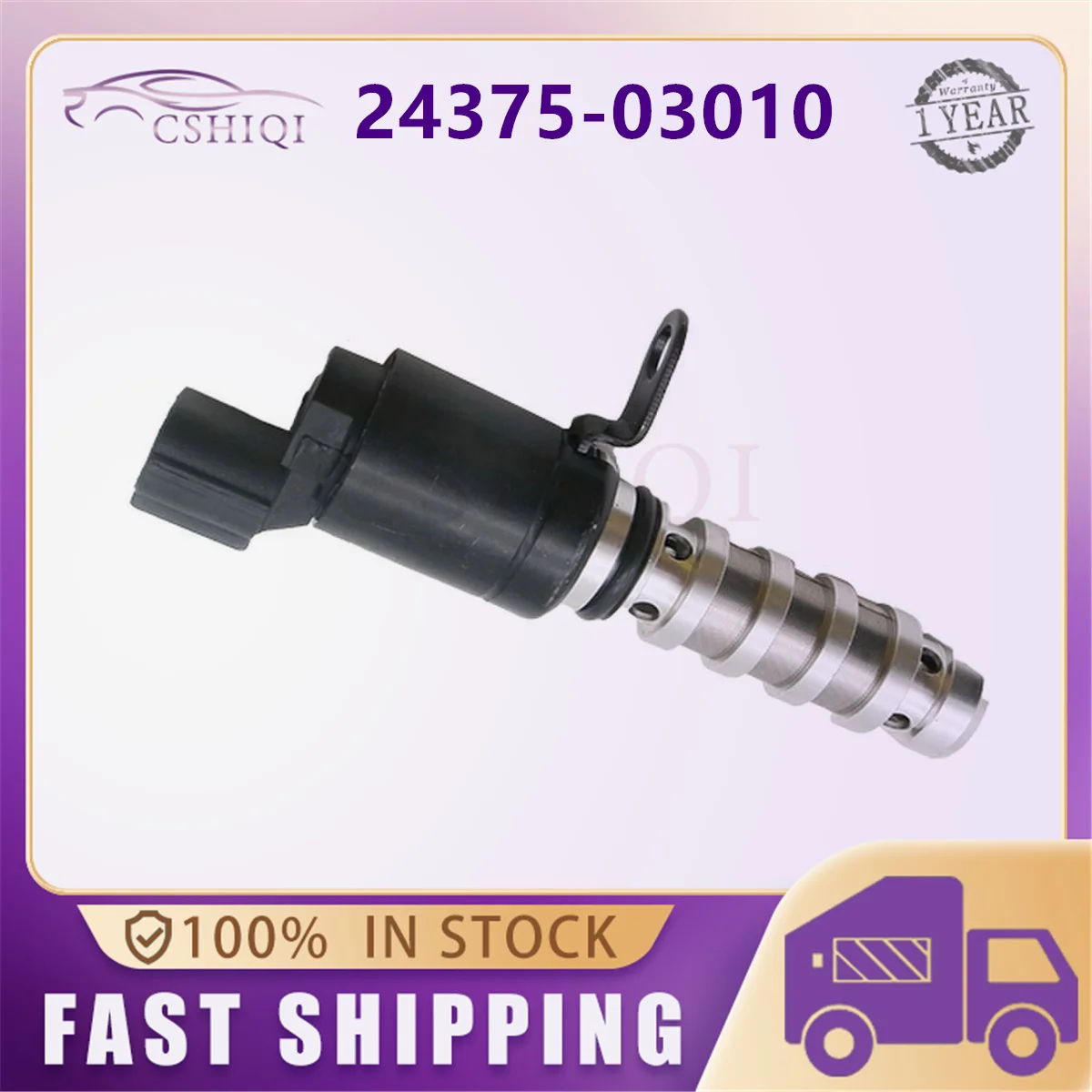 24375-03010 Camshaft Variable Timing Solenoid Valve VVT For Hyundai I10 I20 Kia Picanto Rio 2437503010 24375 03010 Auto Parts