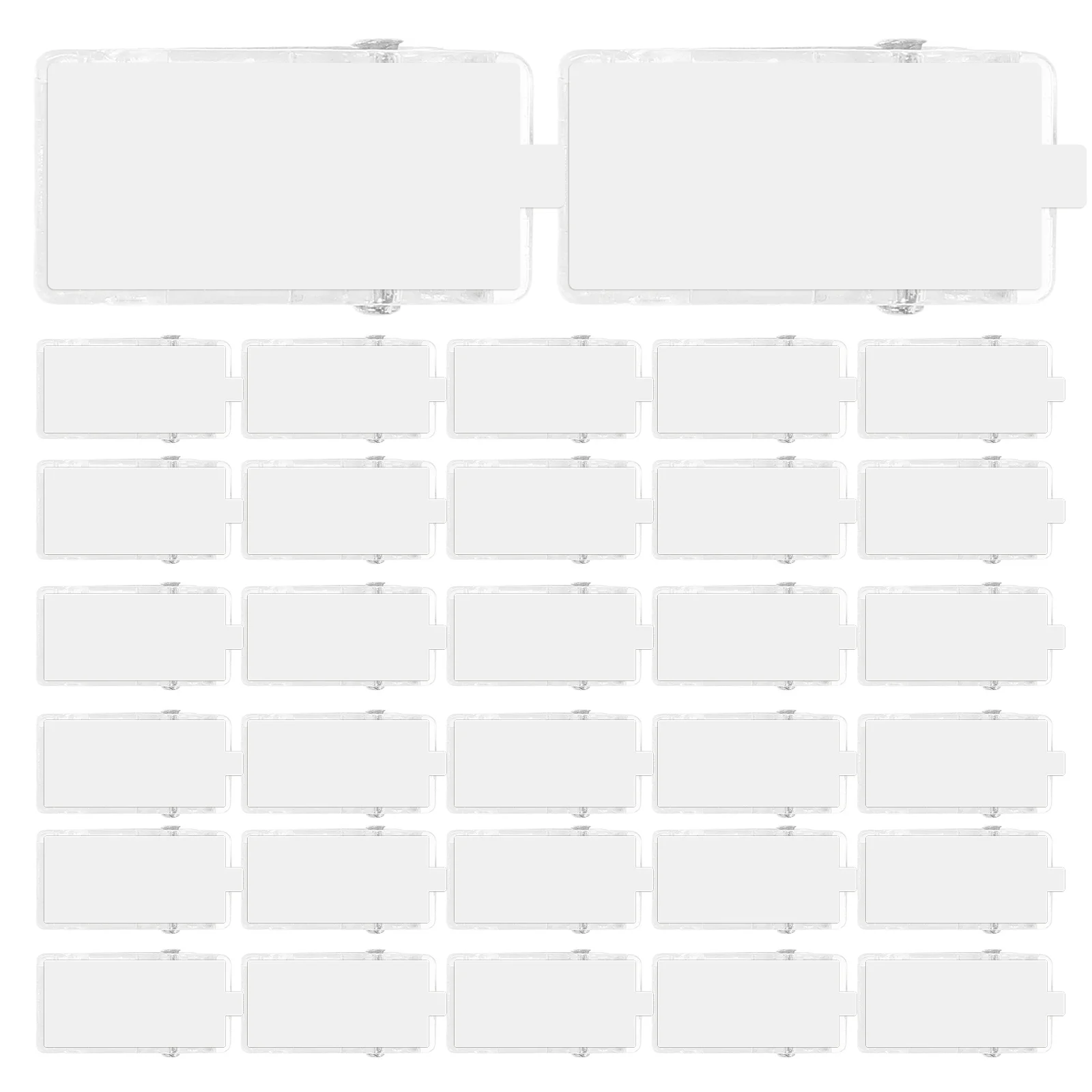 50 szt. Przezroczystych Klipsów Sprężynowych Samoprzylepnych do Gobelinów Ściennych, Klipsy do Zawieszania Zdjęć, Kart Identyfikacyjnych, dla Pracowników Biurowych, Studentów, Pielęgniarek