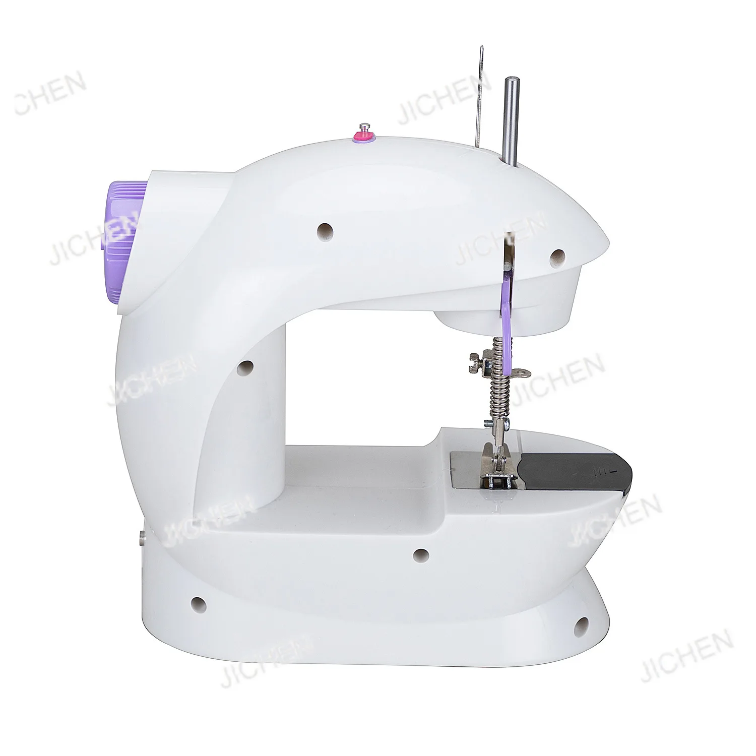 

Small household desktop mini sewing machine for portable home sewing and garment repair