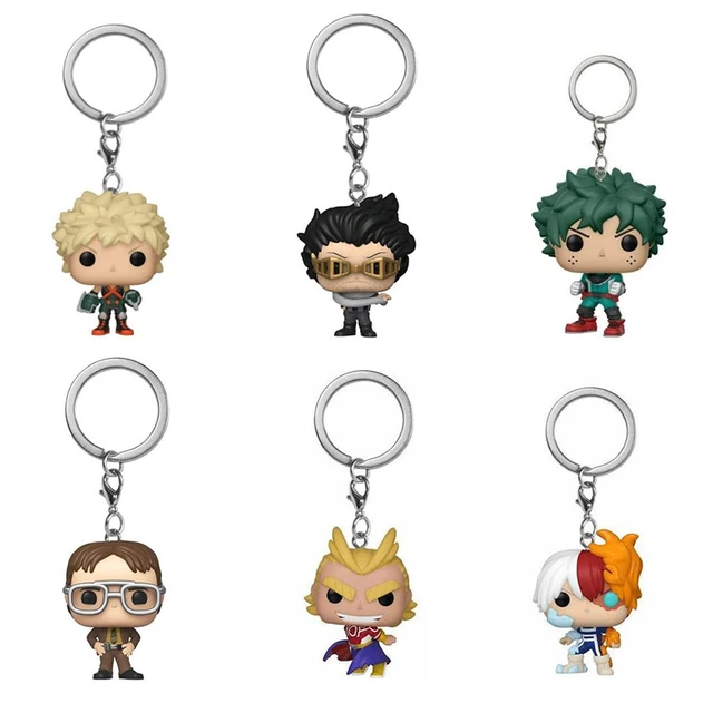 Funko My Hero Academia Keychain Eraserhead Bakugo Deku All Might Shoto Dwight Action Figure Collectible Model Toys For Chliden Action Figures AliExpress