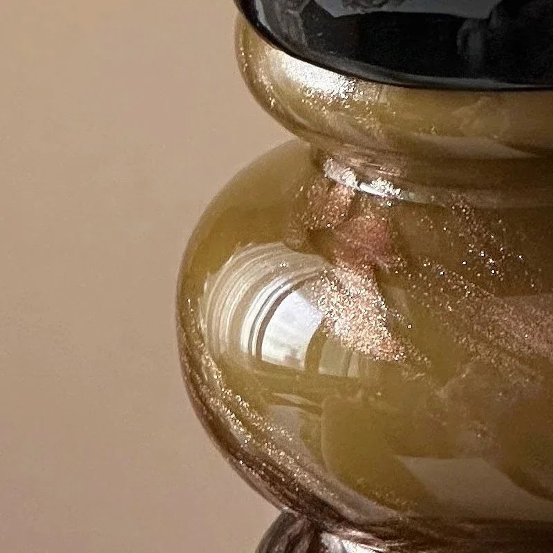 Handmade Gilding Candle Holders Living Room Desktop Candle Container Luxury Valentines Gift Home Decoration Accessories