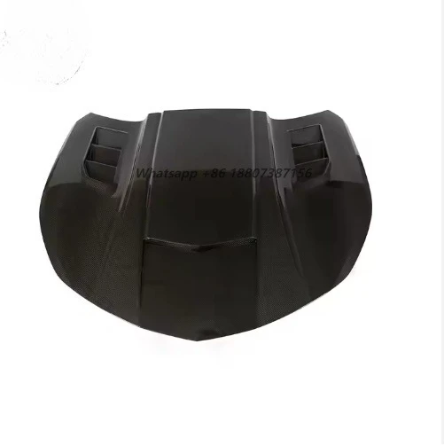 

Factory Price Large Stock Car Hood Bonnet Black Iron Engine Hood Carbon Fiber Body Kit for Chevy Camaro 2016-2018