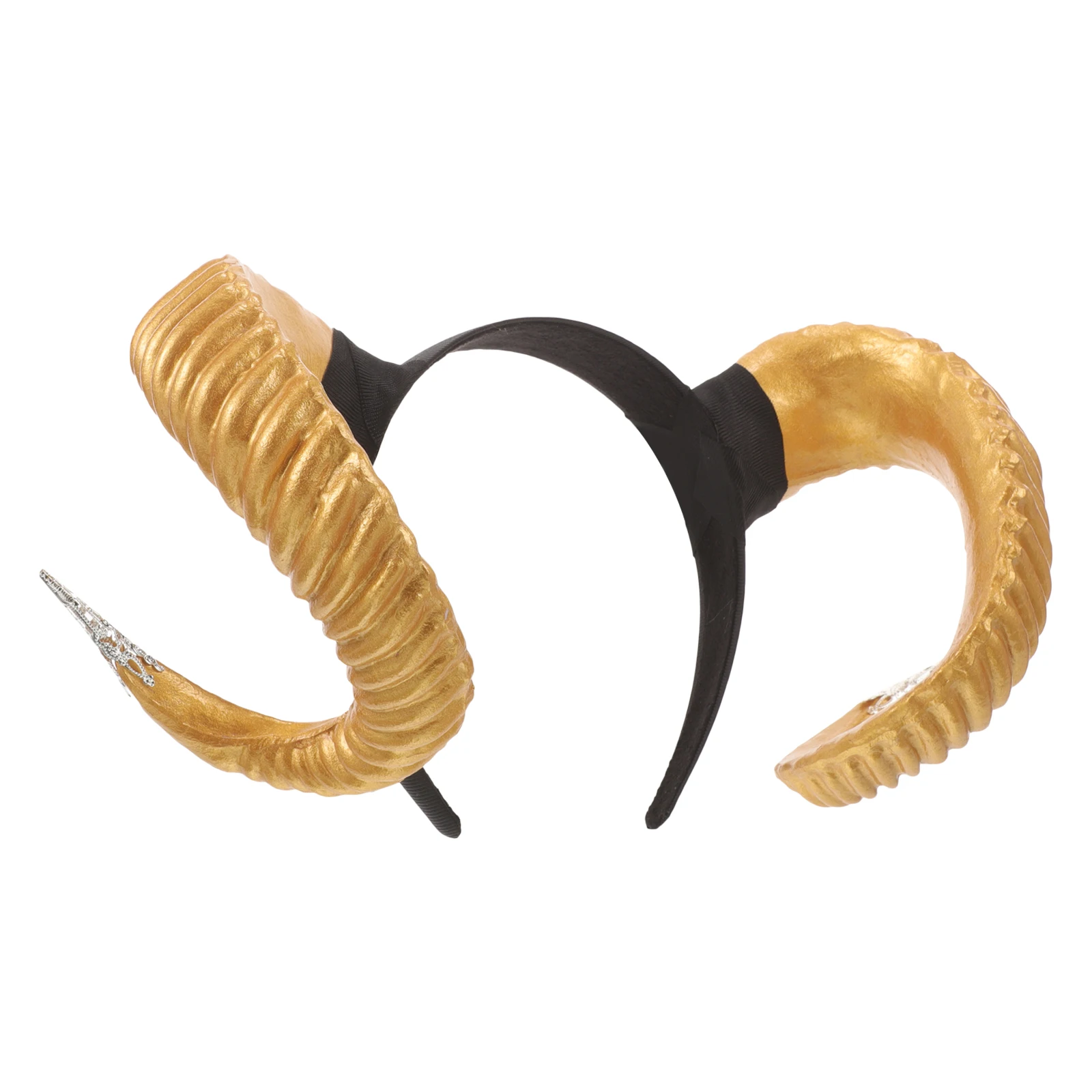 

Accessory Claw Headband Hair Accessories Horn Scarf Adult Golden Plastic Costume Headbands