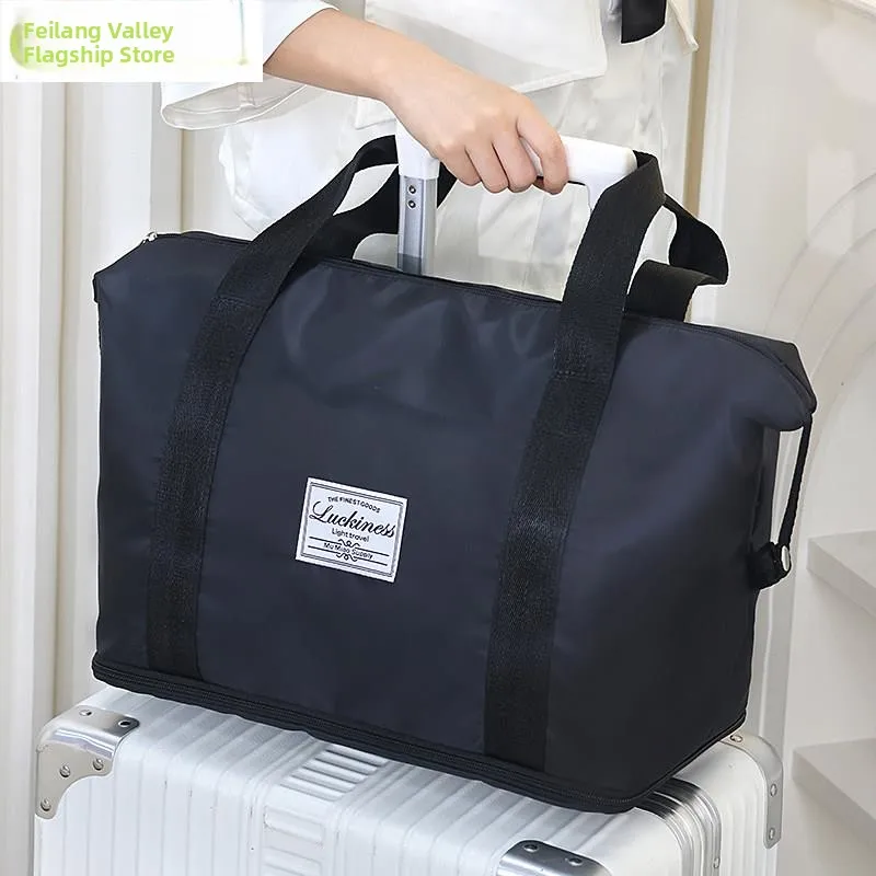 large-capacity-expandable-travel-bag-luggage-handbag-portable-storage-bag-for-business-trips-short-trips-oxford-cloth-material