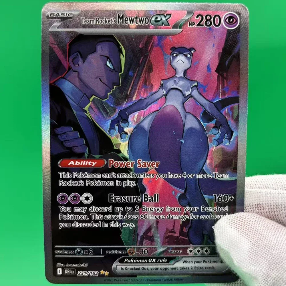 TCG Collectie Kaarten Charizard Lugia Umbreon Mewtwo Giratina DIY Zelf Gemaakt Enkele Kaart Klassieke Game Anime Kaart Gift Speelgoed