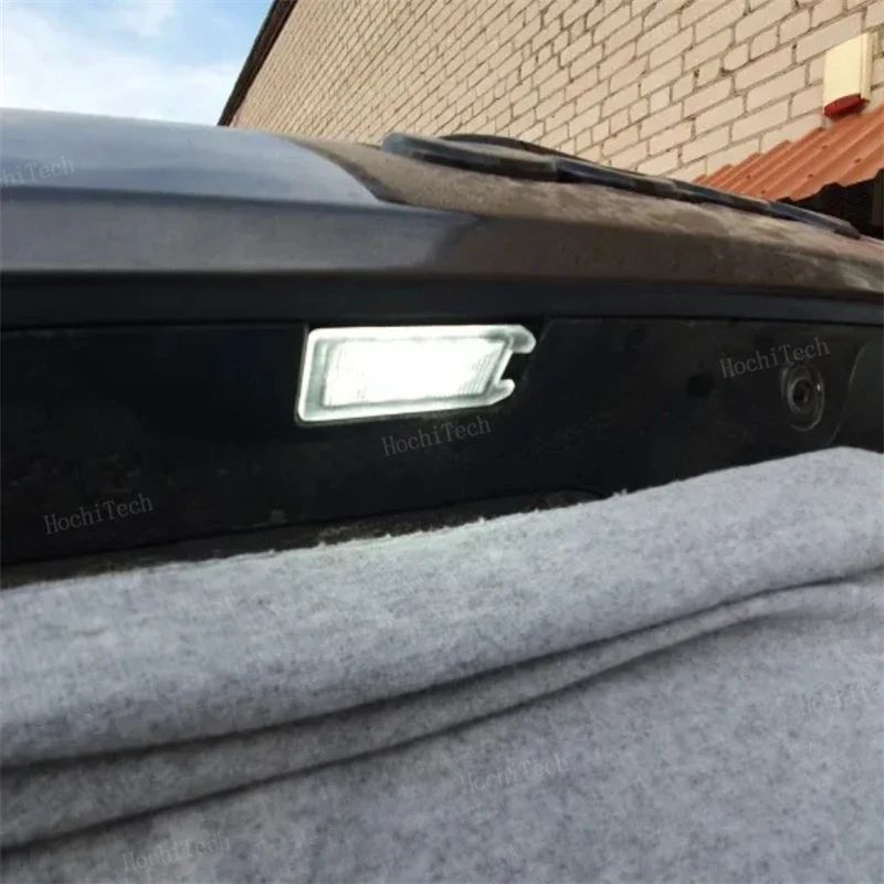 12V Car LED License Number Plate Light Lamp White Fit For Jeep Grand Cherokee Compass Patriot Dodge Viper 2014-2017 Fiat 500
