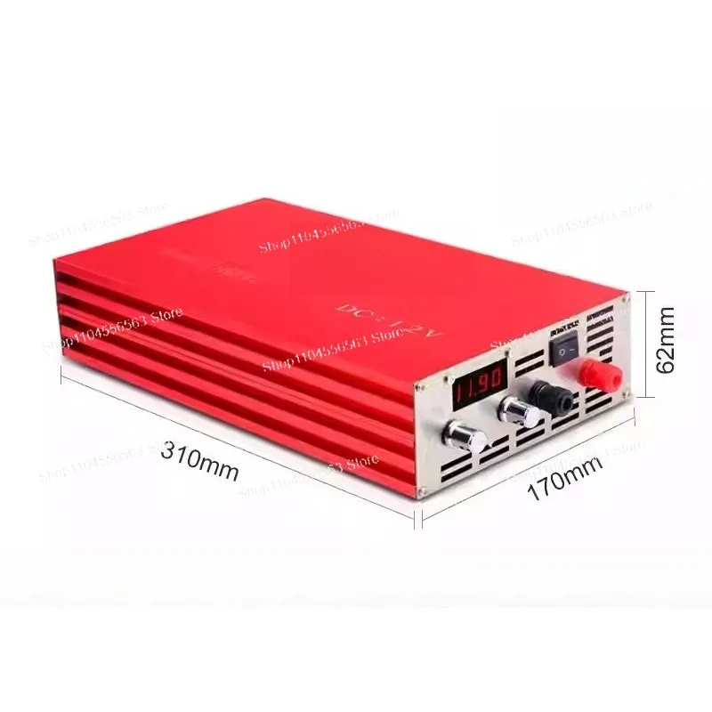 12V DC Multifunctional Digital Inverter - 1600g Compact, 4000W High Power Battery Booster with Digital Display