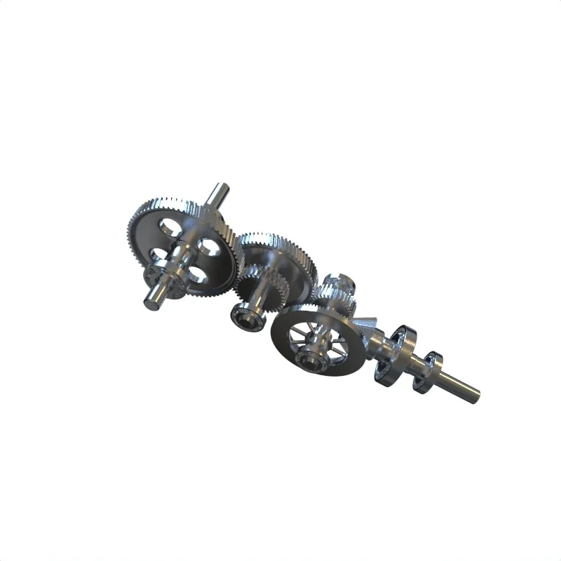 Transmission gearbox numerical control broaching worm gear reduction gearbox design acceptance
