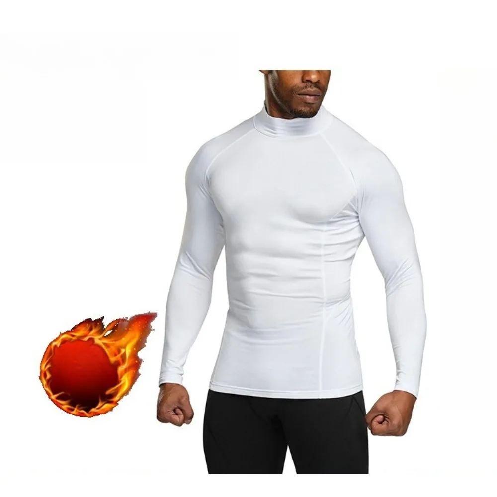 Men Casual Turtleneck Sweater Autumn Winter Solid Color Knitted Slim Fit Pullovers Long Sleeve Knitwear Warm Knitting Pullover