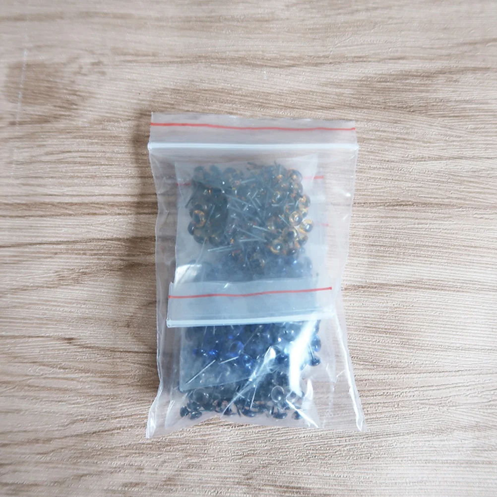 150Pairs عيون سلامة الحيوان البلاستيك 5 مللي متر الأزرق البني شفافة DIY بها بنفسك الحرف اليدوية سكرابوكينغ عيون شفافة #1