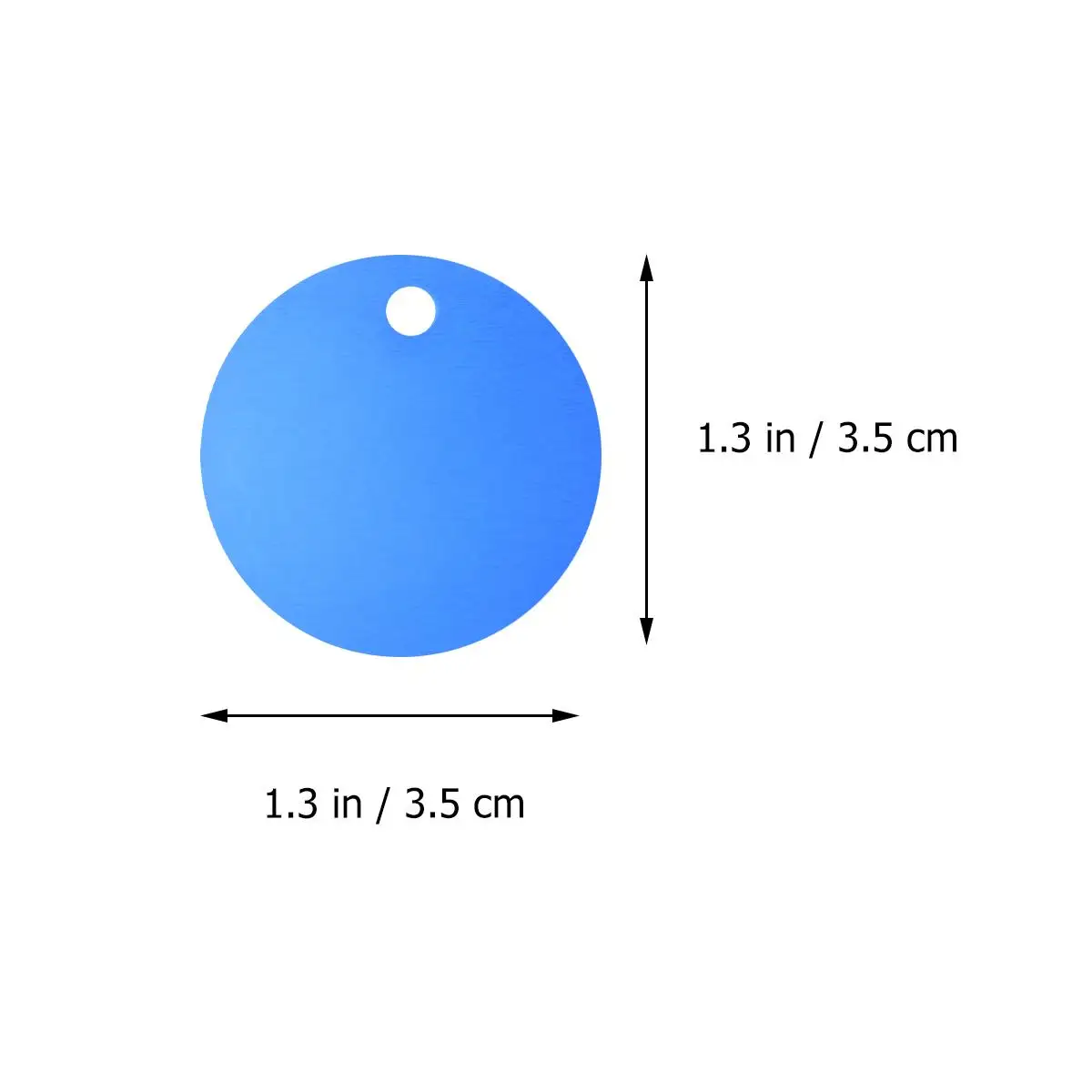 

16 Pcs Blank Engraving Tags Stainless Steel Pet ID Dog Pendent Durable Lightweight Anti Rust Necklace Accessories Jewelry Making