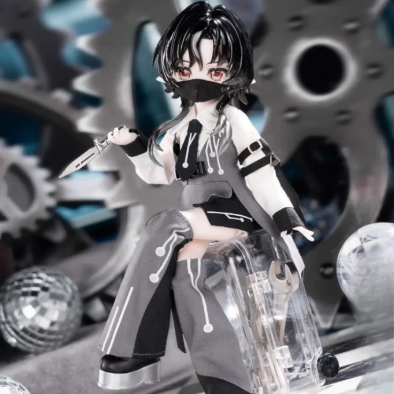 Come4free Minty 1/8 Bjd Doll Clothes Black White And Gray Set Accessories Authentic In Stock