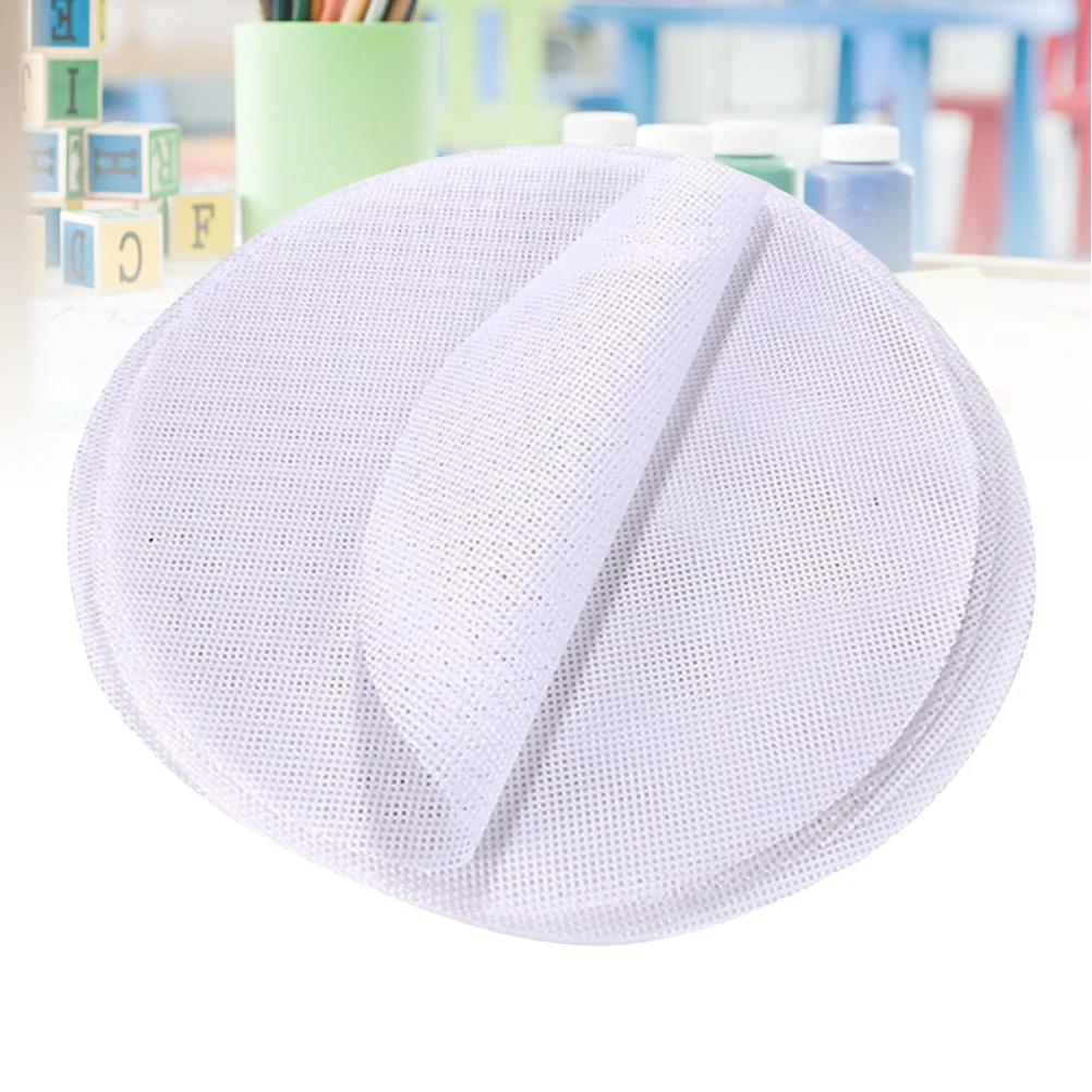 5 Pcs Anti-stick Steamer Mat Dumplings Steamed Silicone Pad Vegetable Round Shape