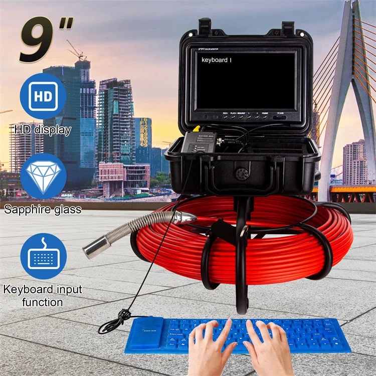 

23Mm Hd 1080P Camera Industrial Pipe Sewer Plumbing Camera Sewer Inspection Pipe Inspection Camera Head For Waterproof