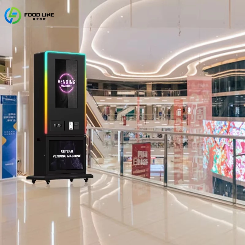 Customized High Quality Age Verification Vending Machine AI Face Scan Tobacco Selling Machine for Business
