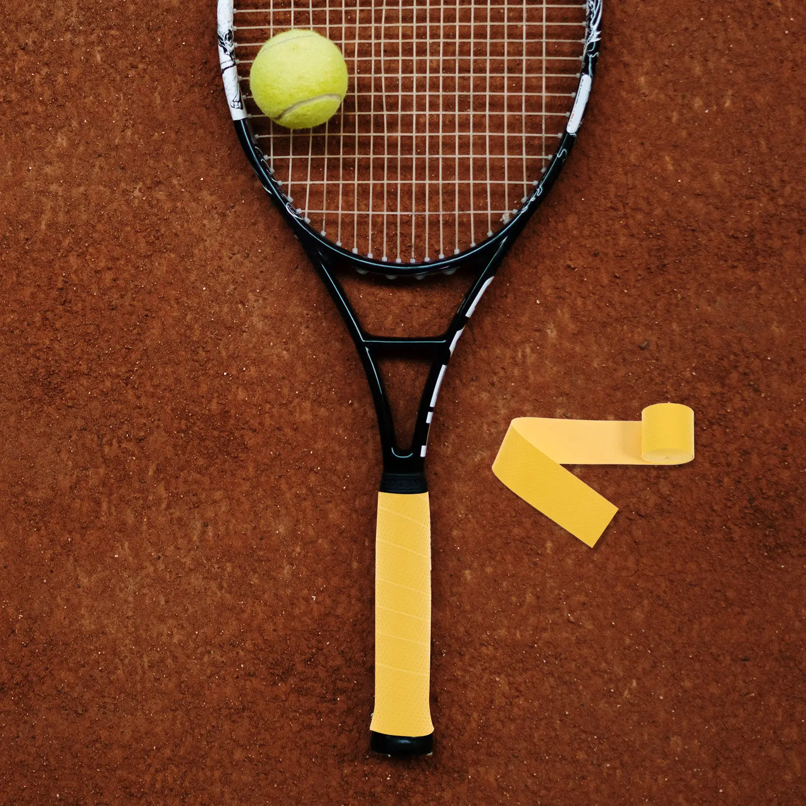 

60 шт. противоскользящих впитывающих лент для обмотки рукояток ракеток (бадминтон, теннис, сквош) и удочек