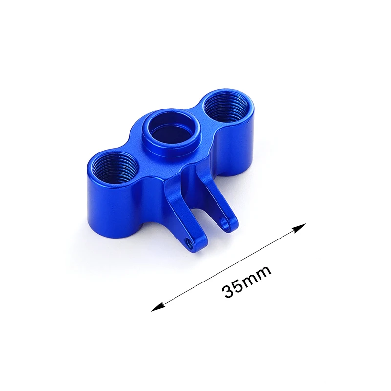 RCGOFOLLOW Steering Hub Carrier RC Car Part Durable Steering Block Knuckles For 1/16 SLASH On-Road Vehicles Dark Blue