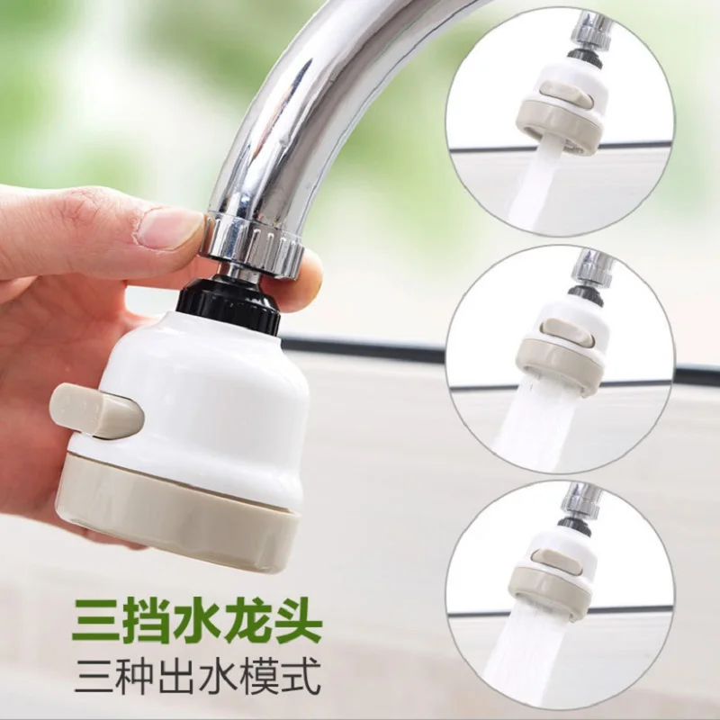 360 Degree Rotatable Spray Head Tap Durable Faucet Filter Nozzle 3 Modes KitchenTap Nozzle torneiras tap filter faucet