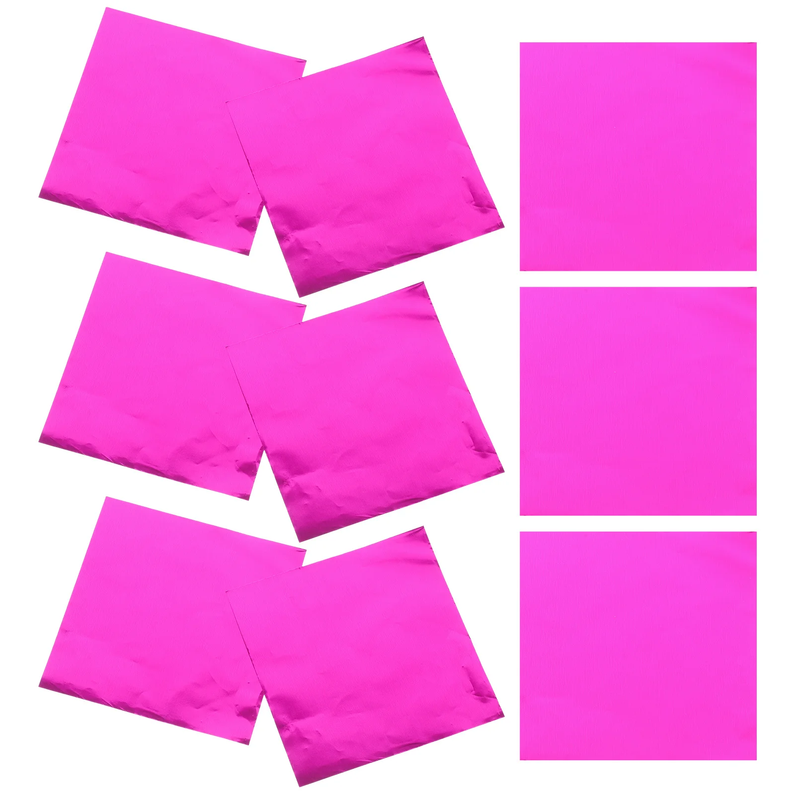 

200pcs Tea Aluminum Foil Paper For Foil Paper For Chocolate Candy Wrapping Diy Gift Packaging Kitchen Bar Tools