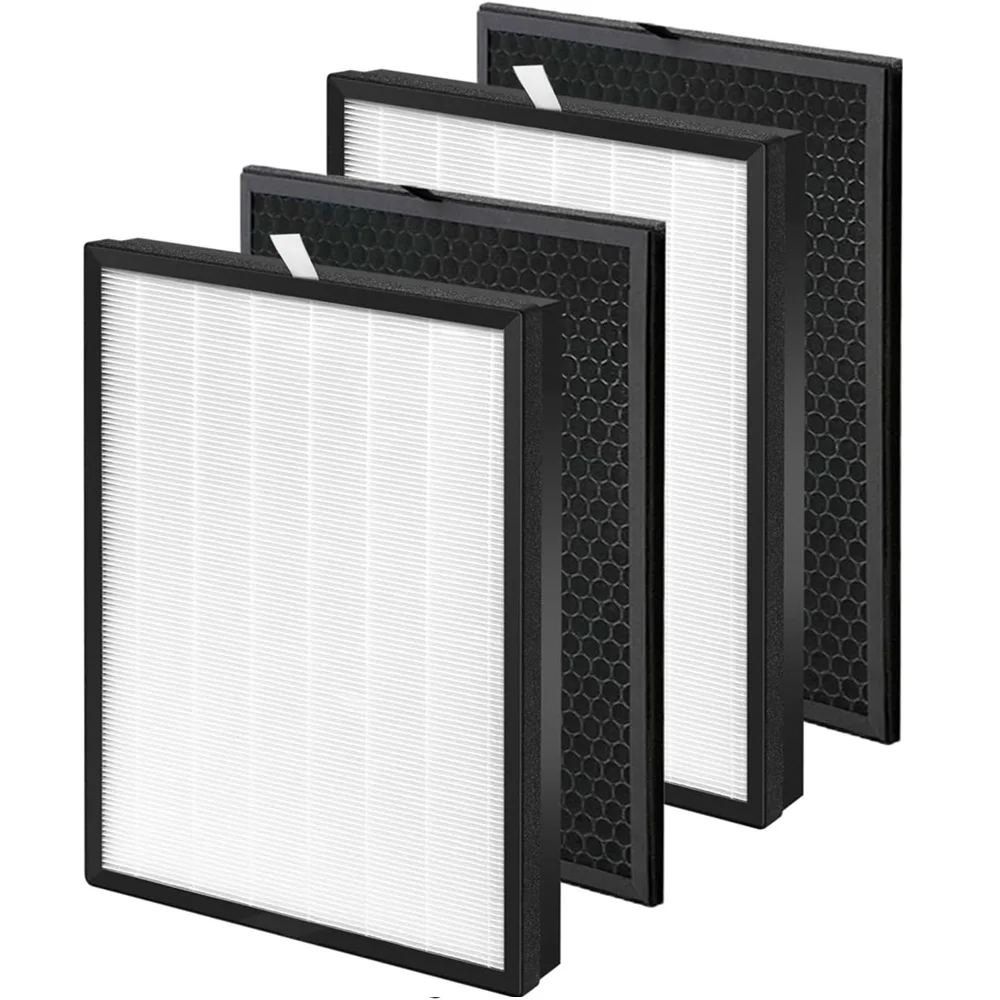 

Сменный фильтр FY1410/FY1413, 4 шт., совместимый с очистителем воздуха Philips 1000/1000i серии, замена AC1214 AC1215 AC1217 AC2729