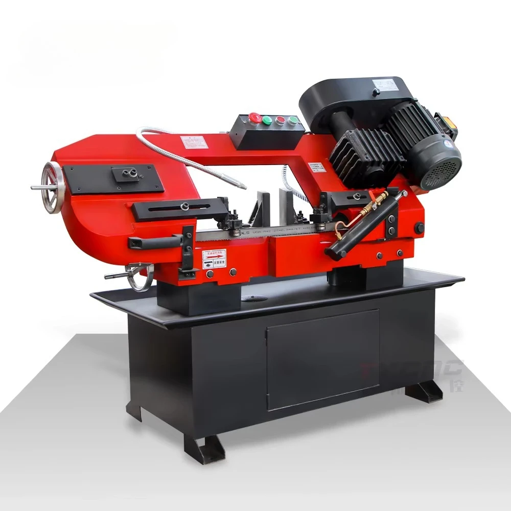 BS712 Horizontal Metal Band Saw Semi Automatic Hydraulic Steel Cutting Band Saw Machine