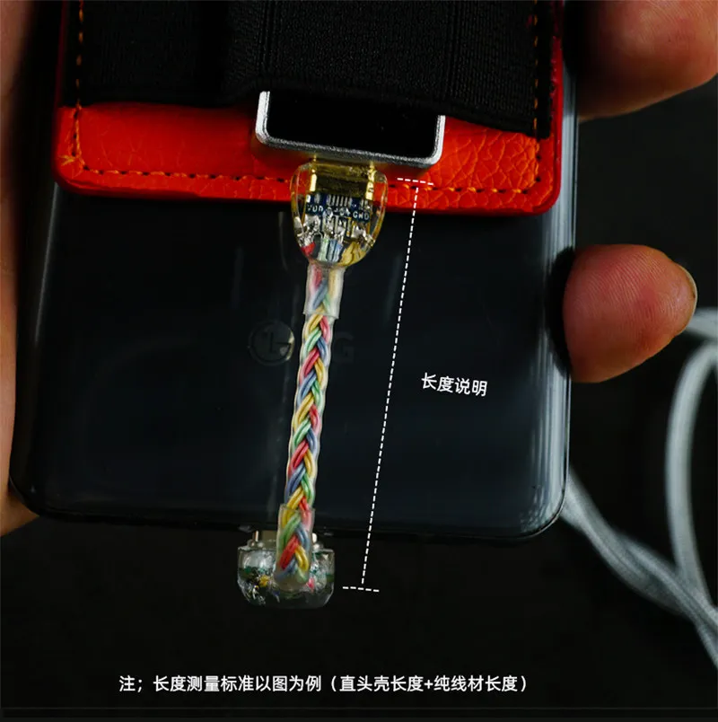 Right Angle Type-C to Type-C OTG Audio Cable, Portable DAC Decoder Cable for HiFi DAC Dongle, Earphone, Portable Audio Player