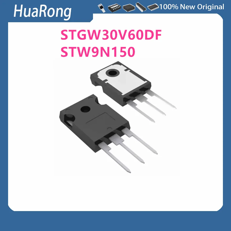 5Pcs/Lot STGW30V60DF GW30V60DF STW9N150 9N150  TO-247
