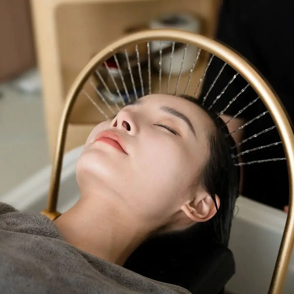 

Hair Salon Head Spa Water Outlet Pump Supplies Massage Salon Equipment Shower Flushing Hair Washing Bed Head Therapy Device