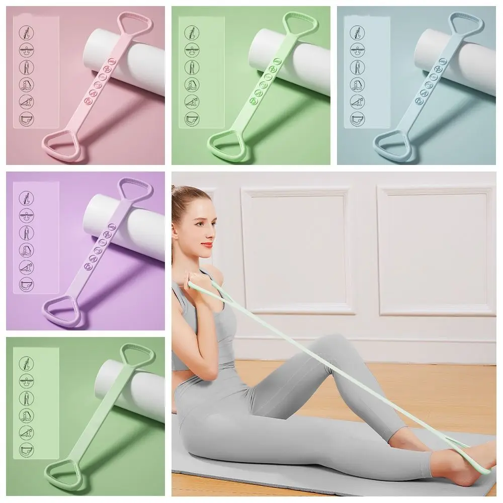 

Tensile Tape Yoga Resistance Band 8 Shape Muscle Stretching Yoga Pilateselastic Band TPE Crossfit Exercise Pull Rope Band