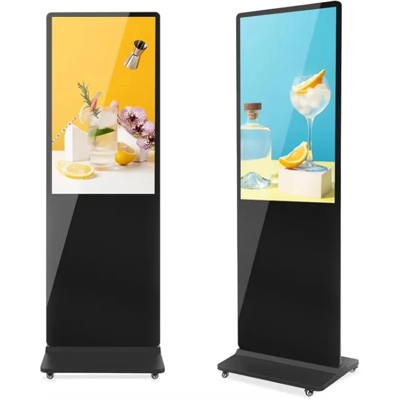 

Digital Stand Display LCD Screen Advertising Display Stand for Circular Display
