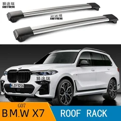 2Pcs Roof Bars for Bmw - X7 (G07) [2019-today] SUV   Aluminum Alloy Side Bars Cross Rails Roof Rack Luggage LOAD 200KG