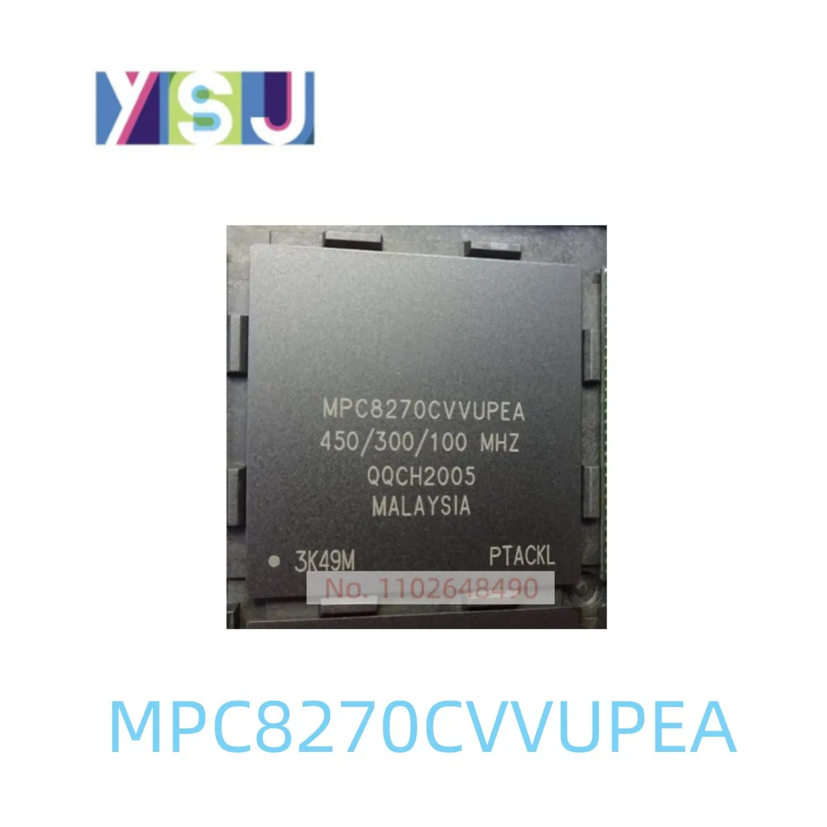 MPC8270CVVUPEA IC Brand New Microcontroller EncapsulationBGA