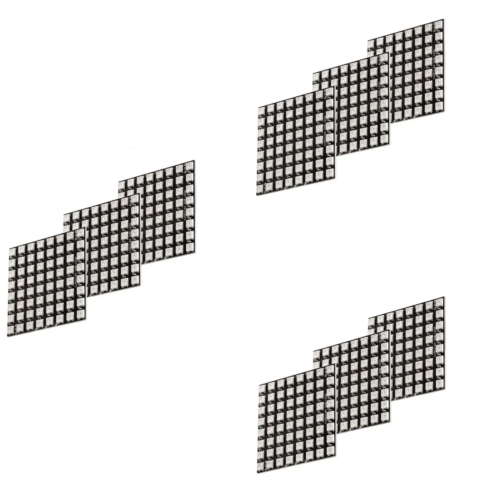 Smart-9 X U 64 LED Matrix Panel CJMCU-8X8 Module Compatible With For Arduino And For Raspberry Pi