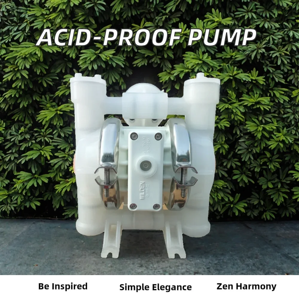 Stainless Steel PP Material Electric Pneumatic Diaphragm Pump High Self-Priming Gear DC for Sewage Marine Metering Mud OEM