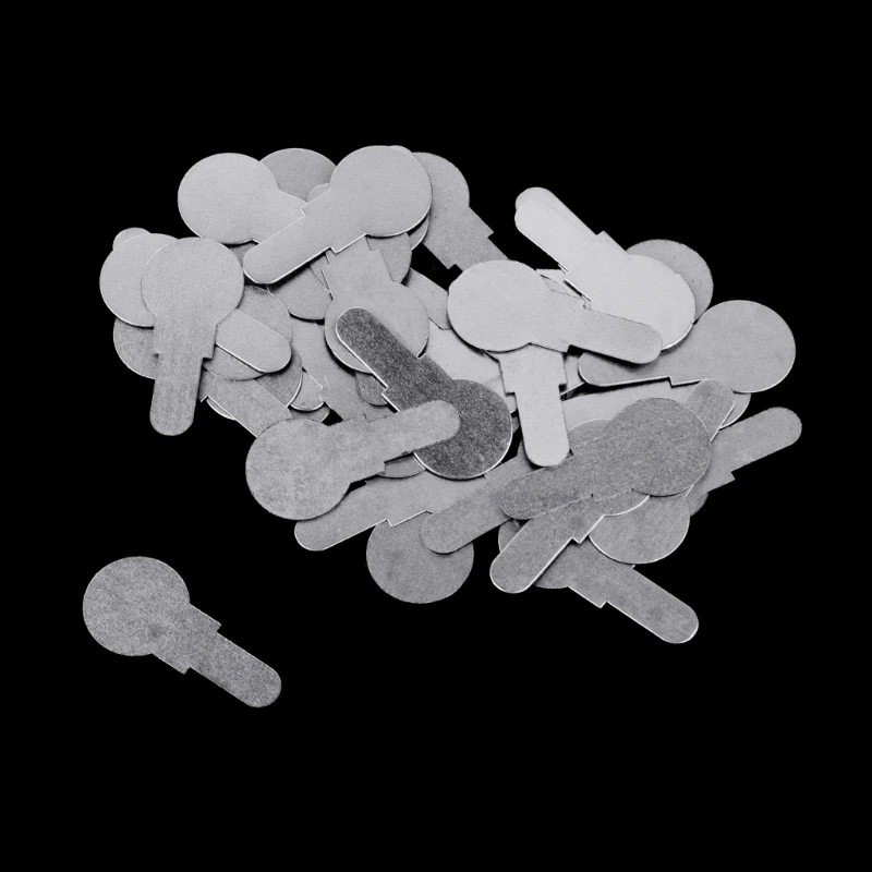 Potência Lithium Nickel Plated Chapa De Aço, Soldagem A Ponto Folha, Drop Shipping, 18650, 100 Pcs por lote