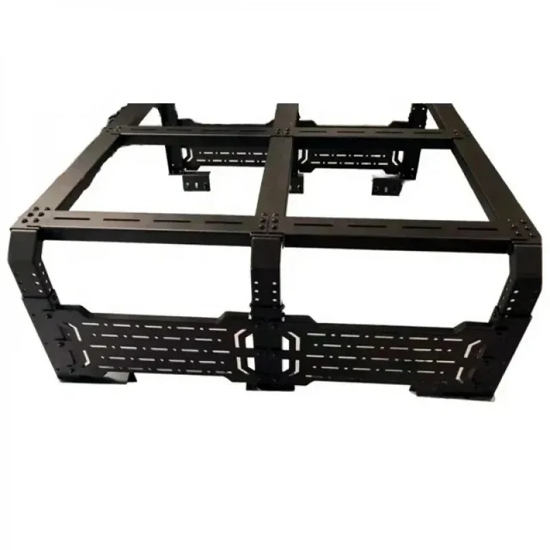 Factory Hot Sale Universal Type Sport Bed Rack Pickup Trucks Steel Adjusted -Roll Bar LED Light Peect Fit Every