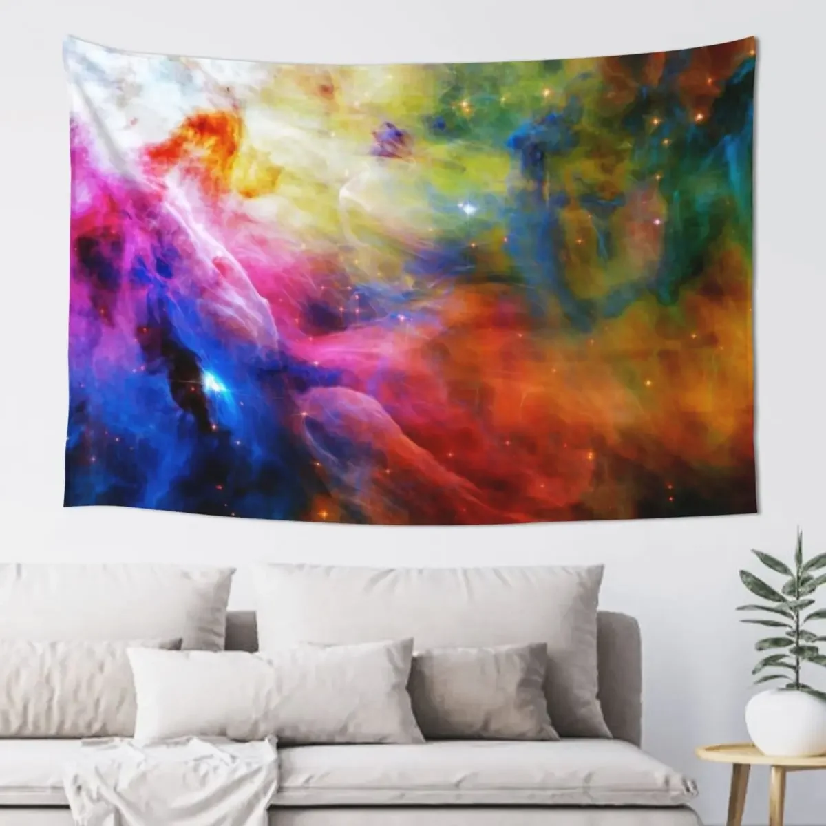 Hubble 1 Orion Nebula M42 Tapestry Bedroom Decor Aesthetic Tapete For The Wall Japanese Room Decor Tapestry