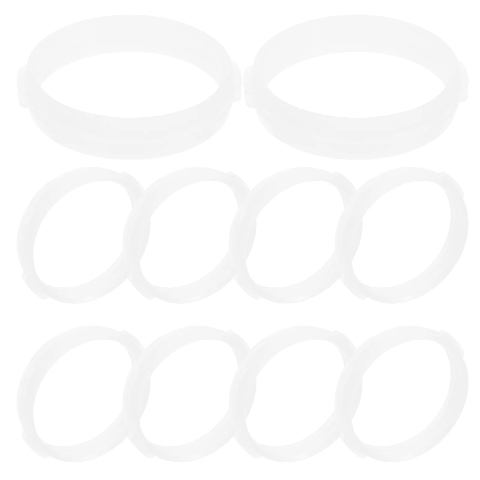 

10Pcs DIY Hamster Cage Tube Connector Rings Replacement Tunnel Rings for Small Pets Guinea Pigs Squirrels Hamster Tunnel Ring