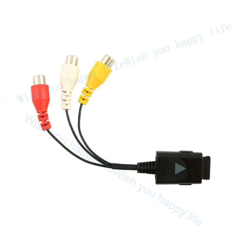 V+ 24-pin to 3 RCA Plug AV Adapter Cable for Samsung C7000 DVD AV Connect TV