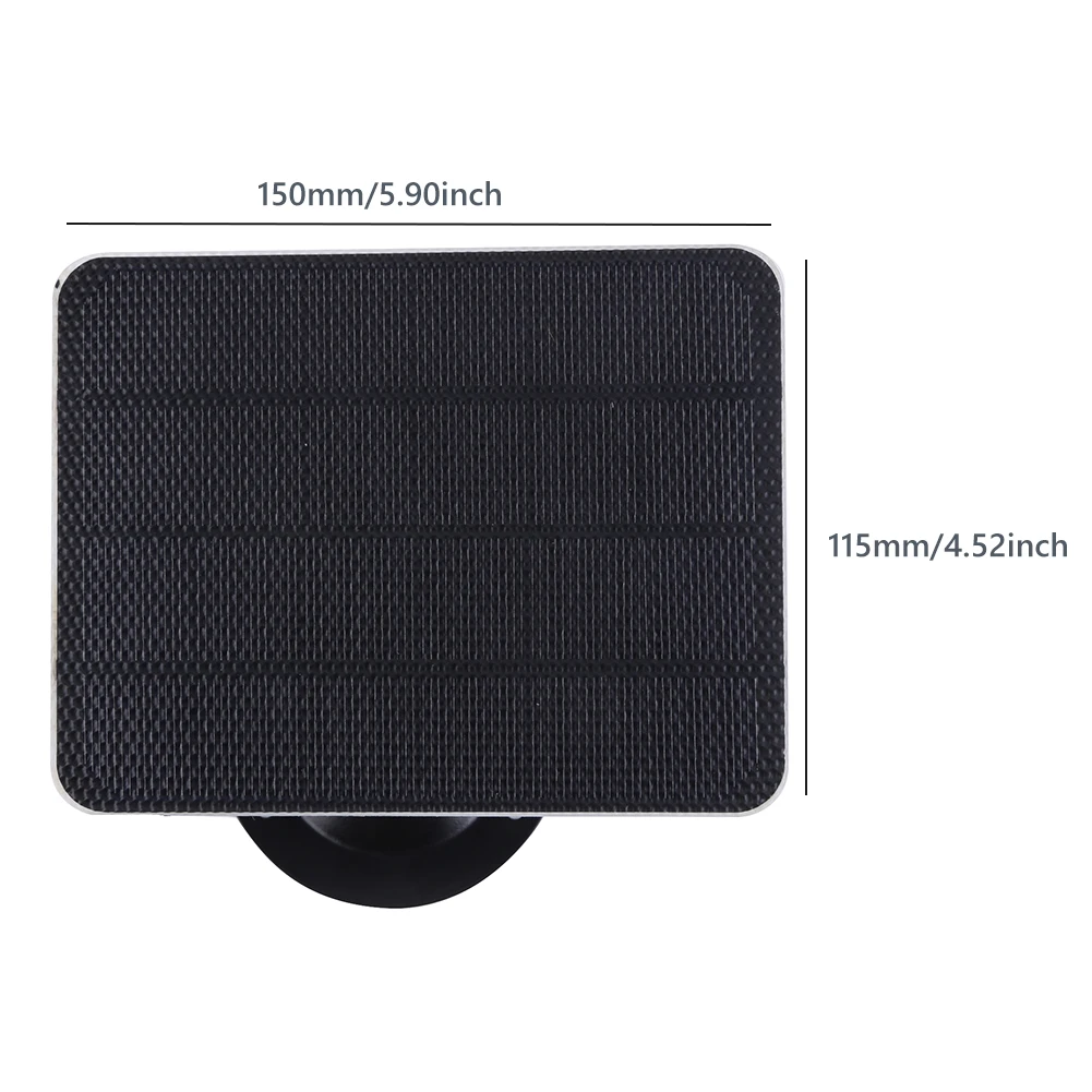 Portable Solar Panel 3W 5V Power Supply Monocrystalline 360 Adjustable Bracket USB Wall Mount IPX6 for Doorbell Courtyard Lights view 6