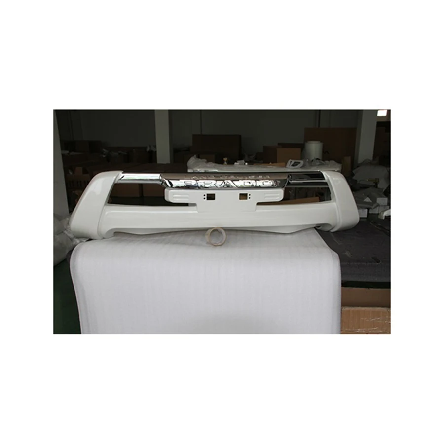 

Direct Selling Pearl White and Black PP Plastic Easy Installation Body Kit for Land Cruiser Prado for Front Guard