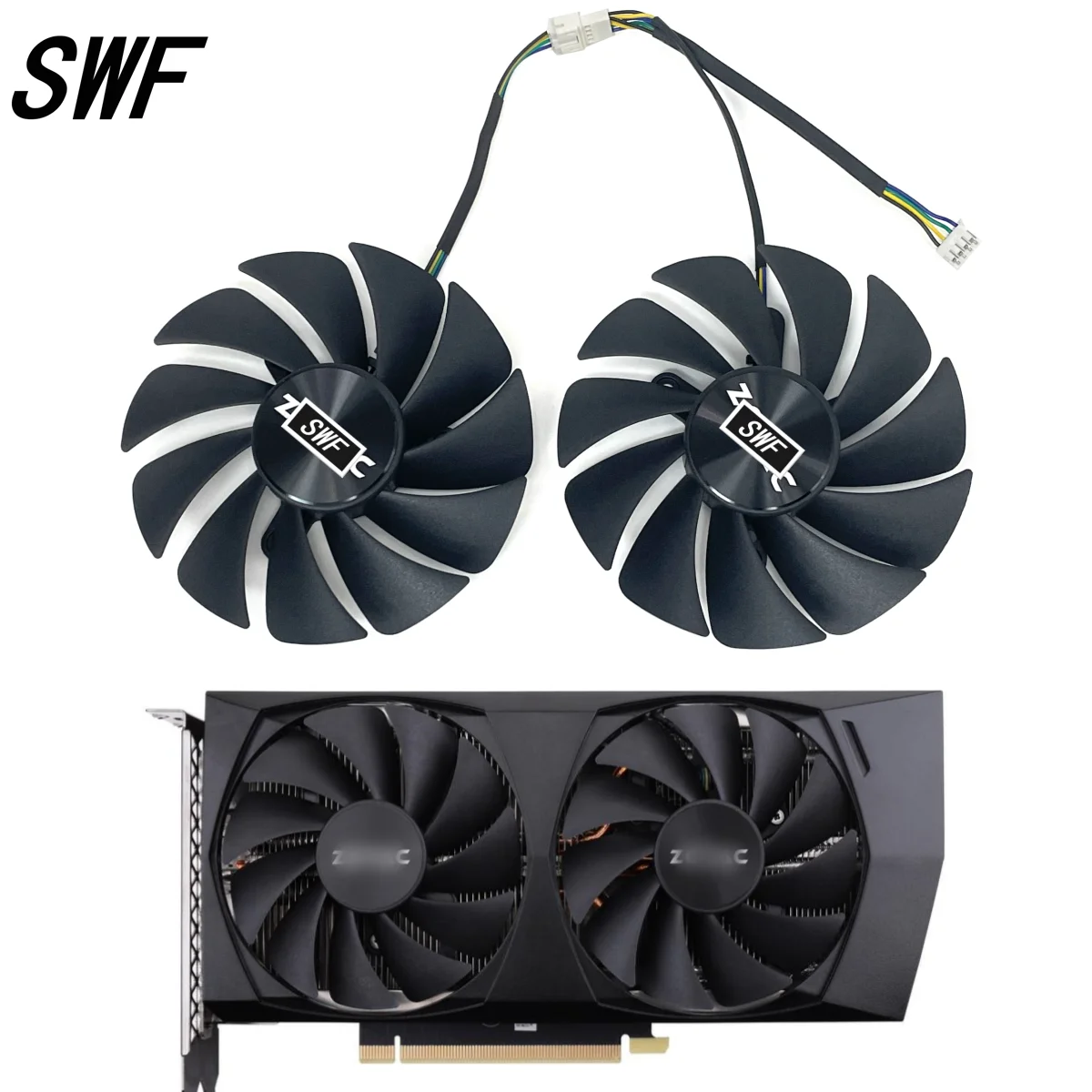 

New 88MM GFY09215M12SPA GA92S2U RTX3060 Cooling Graphics Fan For ZOTAC RTX 3060 3050 3060Ti Twin Edge Video Card Fan Cooler