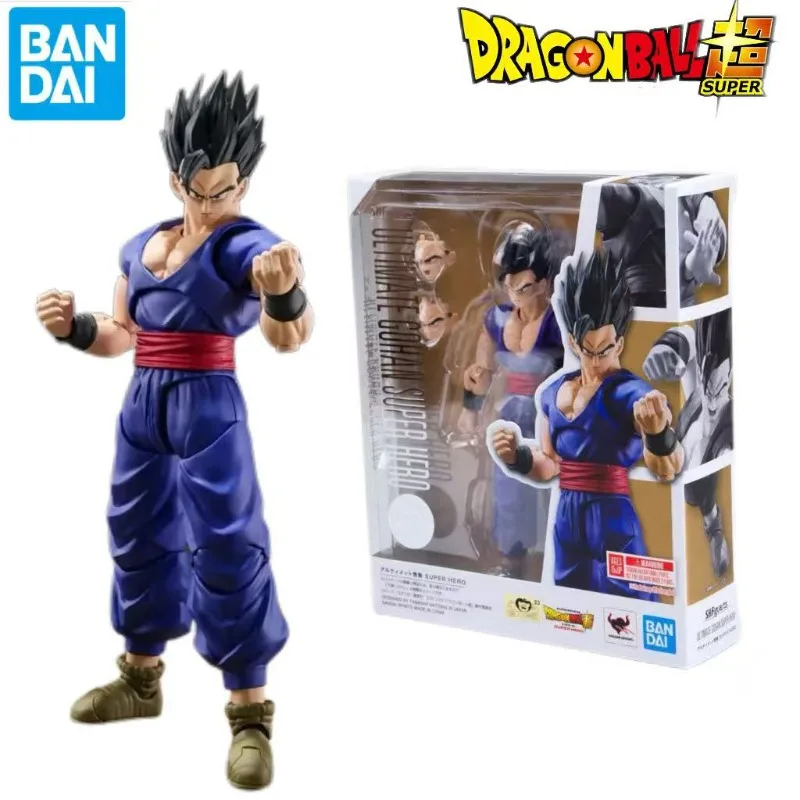

В наличии: Фигурка Bandai S.H.Figuarts Dragon Ball Super: Super Hero Ultimate Gohan Super Hero, аниме-фигурка, модель, игрушка, подарок