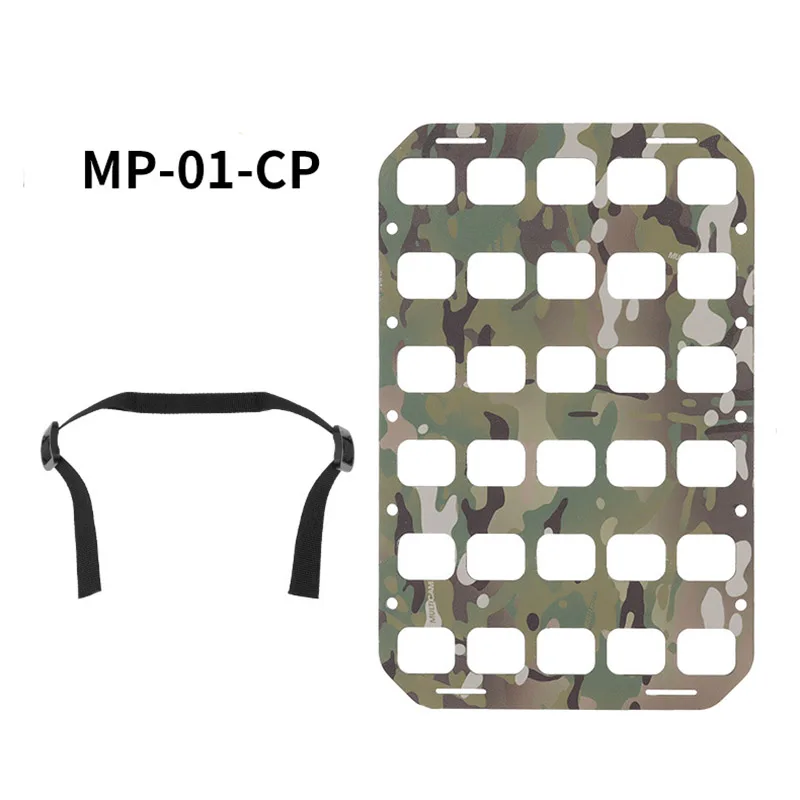 Tactical storage accessories, fixed wall backpack carrying, backpack storage fixed plate, portable storage plate 8*12.5 inches