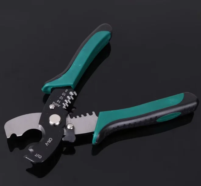 1.6-4.0mm Wire Stripper Cable Cutting Scissor Stripping Pliers Cutter Hand Tools Ferramentas Herramientas for Electrical Work
