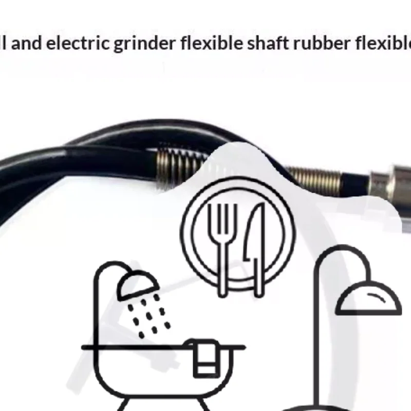 Engraver Flexible Shaft 6mm Flex Shaft Handpiece Power Tool Electric Drill Handle Chuck Separate Mini Grinder Accessories