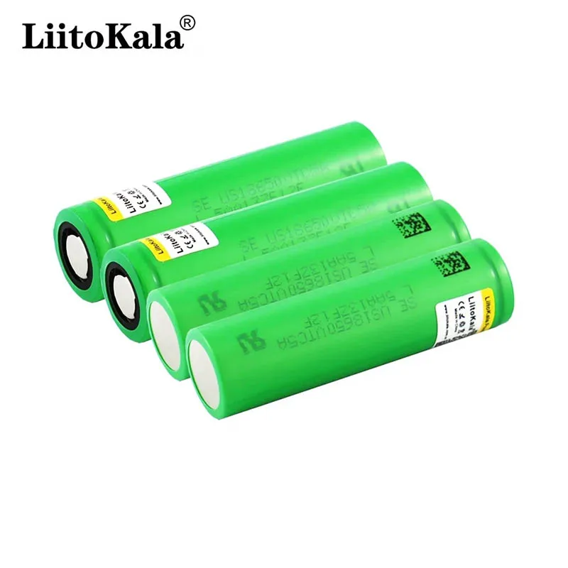 Hot liitokala 3.7V 2600mAh VTC5A rechargeable Li-ion battery 18650 US18650VTC5A 35A Toys flashlight