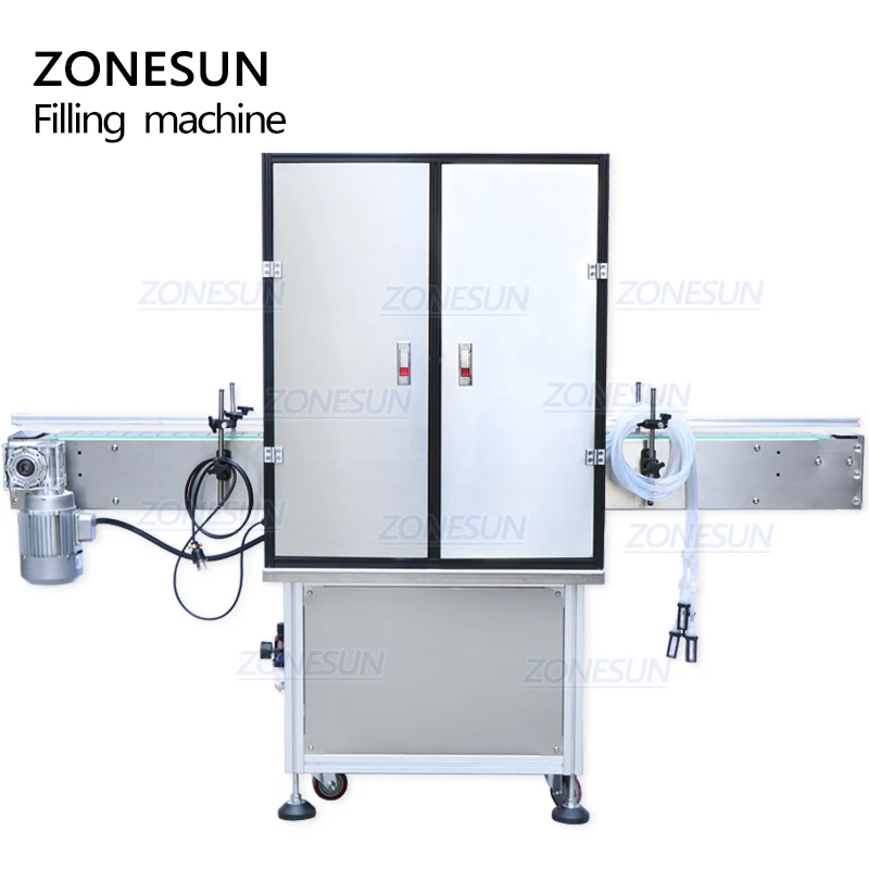 ZONESUN ZS-VTMP80C مضخة مغناطيسية الهباء الجوي الصودا المعبأة في زجاجات التعبئة التلقائية زجاجة ماء النبيذ شرب آلة تعبئة العطور
